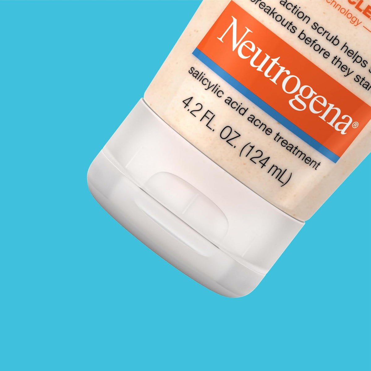 Neutrogena Oil Free Daily Acne Face Scrub, 4.2 Oz